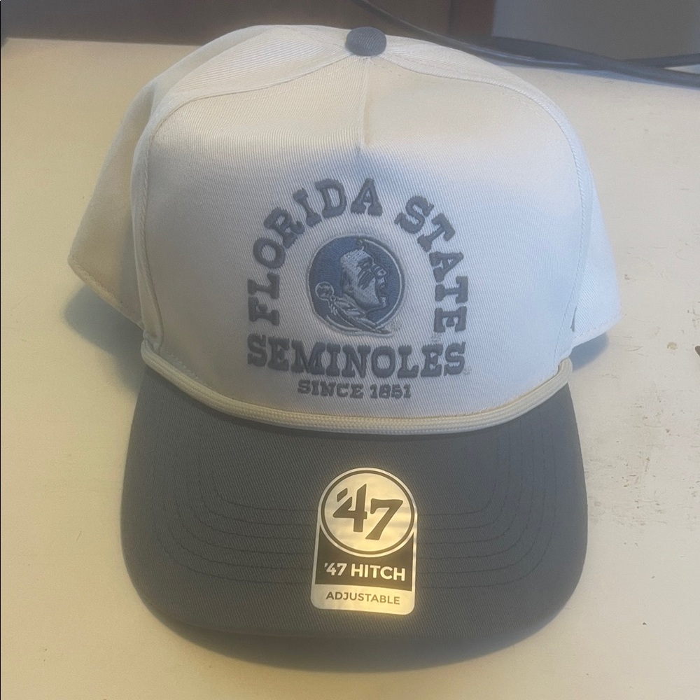 47 Brand Florida State Seminoles Cream and Blue Cap